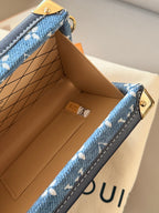 Cowboy Lock Bag Corner Hard Box Bag