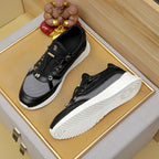 Calf leather sports shoes