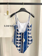 New one-piece printed swimsuit