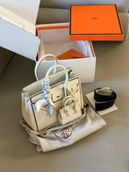 Cow skin mother platinum bag