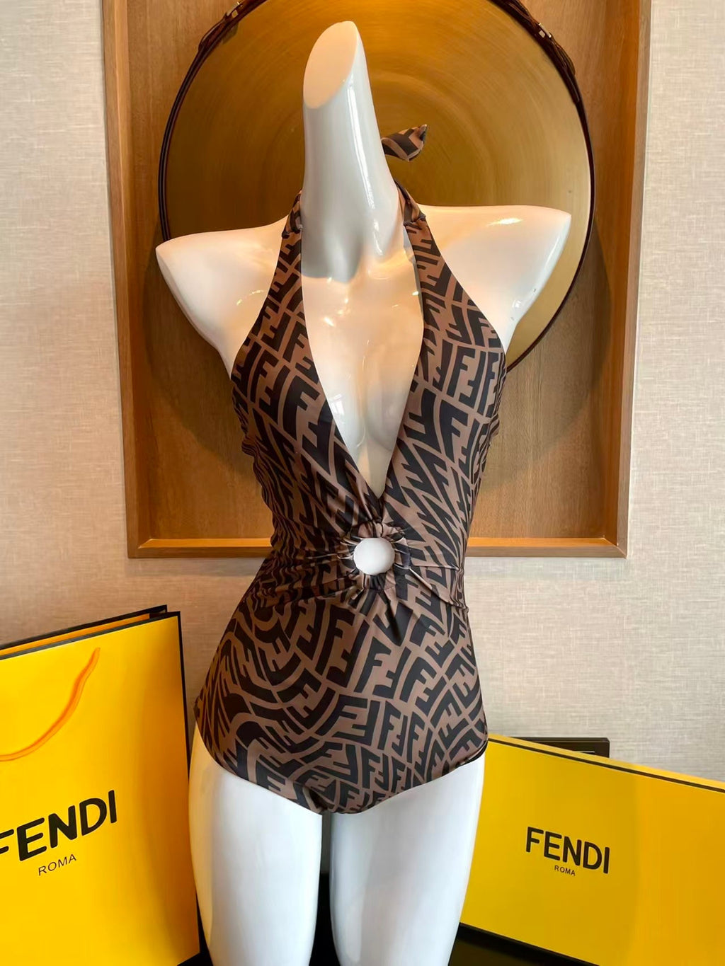 New one-piece swimsuit