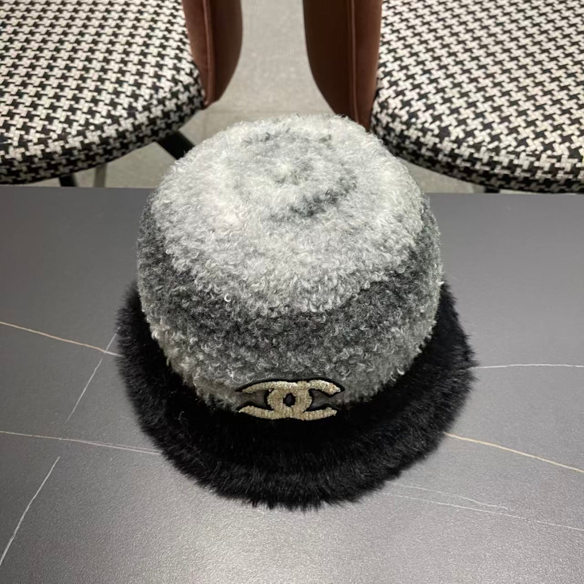 New Rainbow Knitted Basin Hat