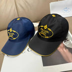 New gold embroidered baseball cap