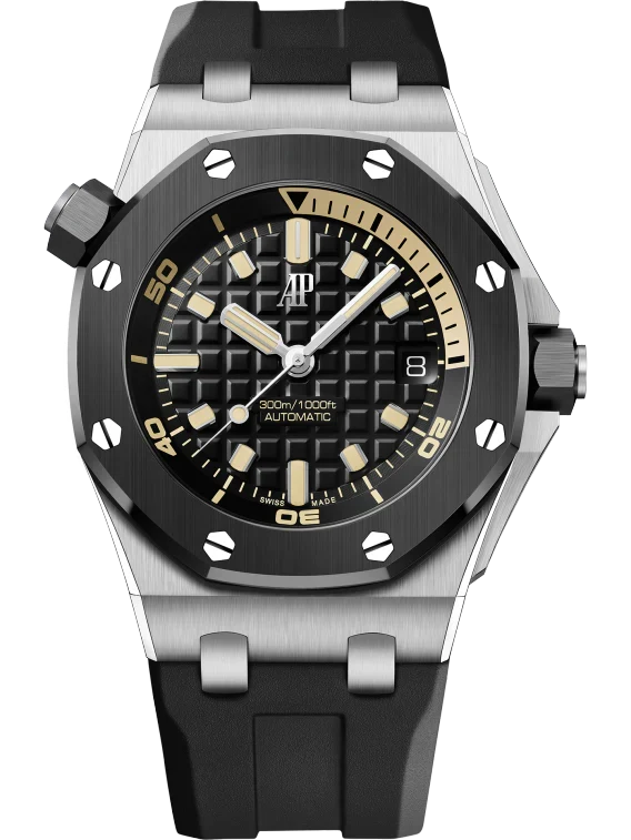 Black OFFs - Grey Rubber - Automatic - 42mm