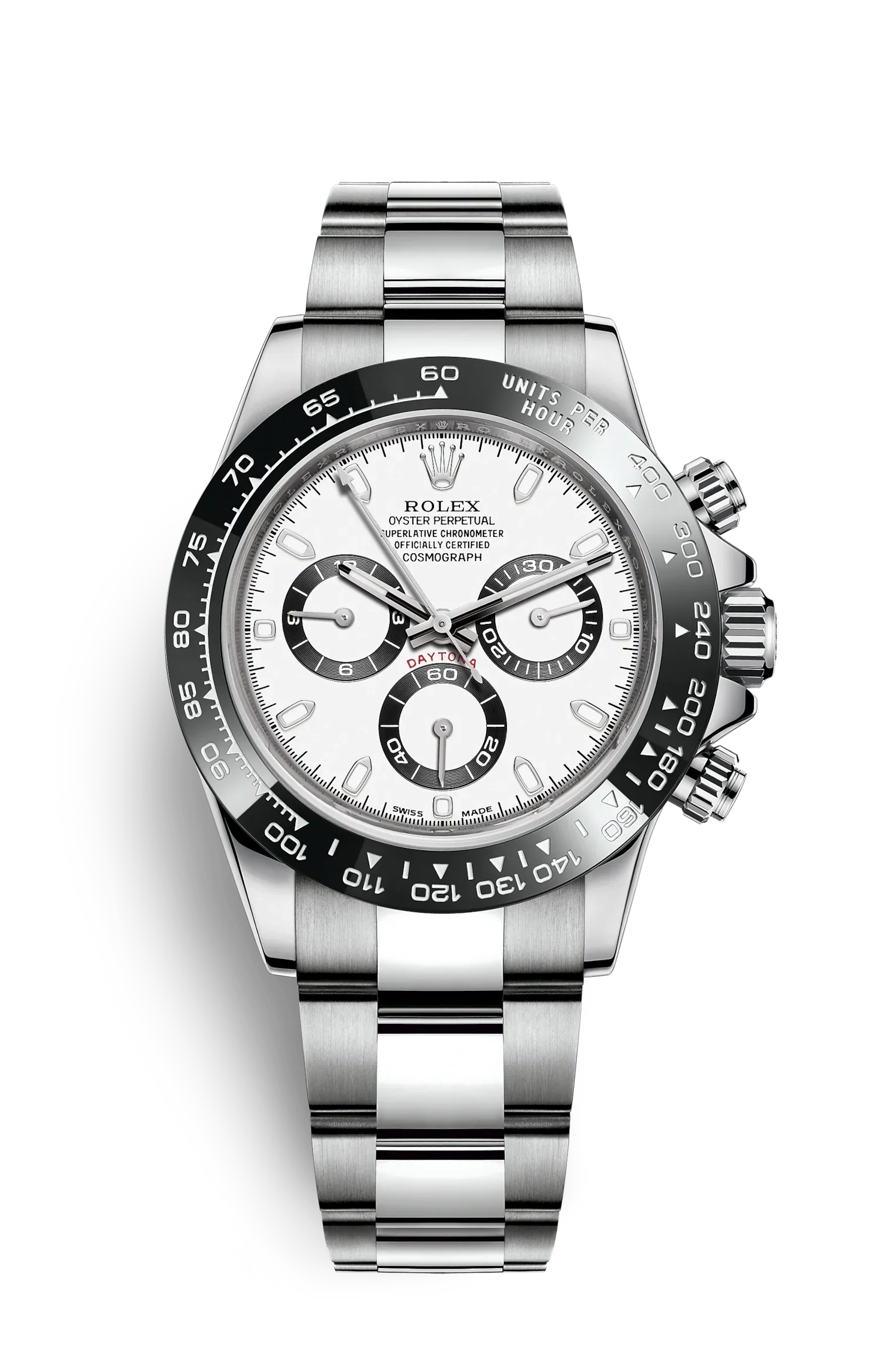 Chronograph -CLASSICAL WATCH-White- Quartz-40mm