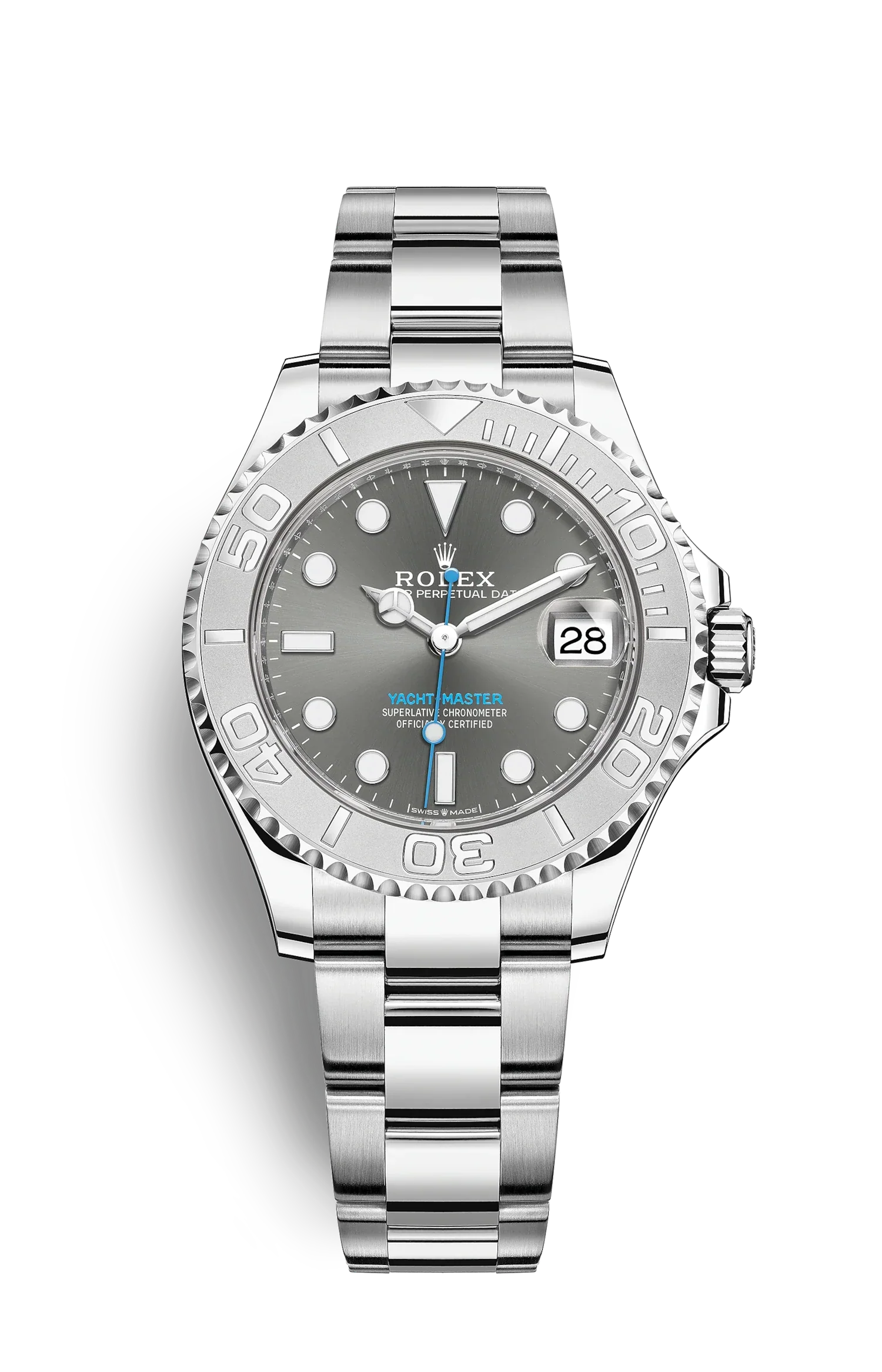 Grey - Silver 904L Steel - Automatic - 40mm