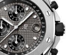Grey OFFs - White Steel - Quartz- 43mm