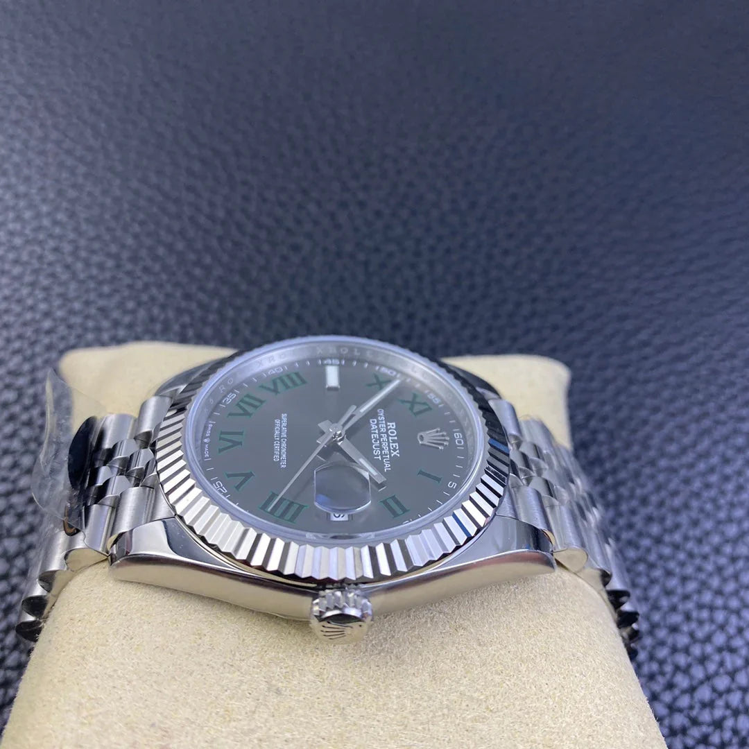 Top- Gey Silver - White 904L Steel - Automatic - 41mm