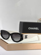 C Fabric Design Sunglasses