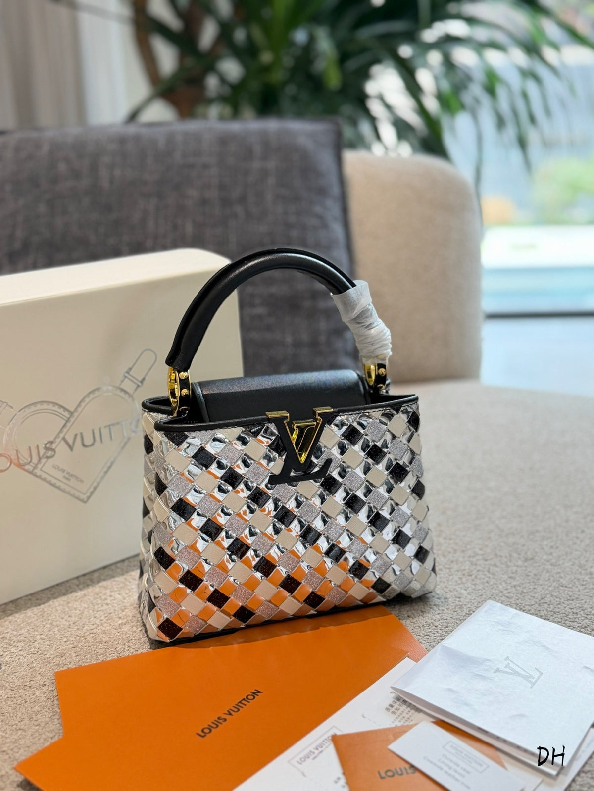 Early Spring Series Woven Handbag