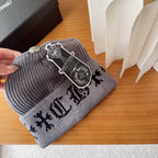 Hot selling wool knitted yarn cap