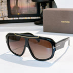 Large frame pilot sunglasses