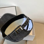 Explosive letter embroidered baseball cap
