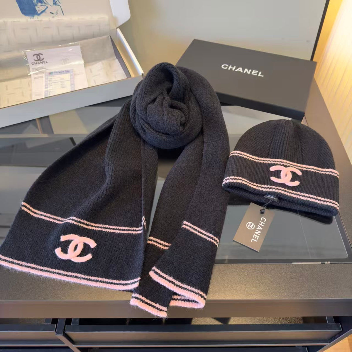 New scarf and hat set