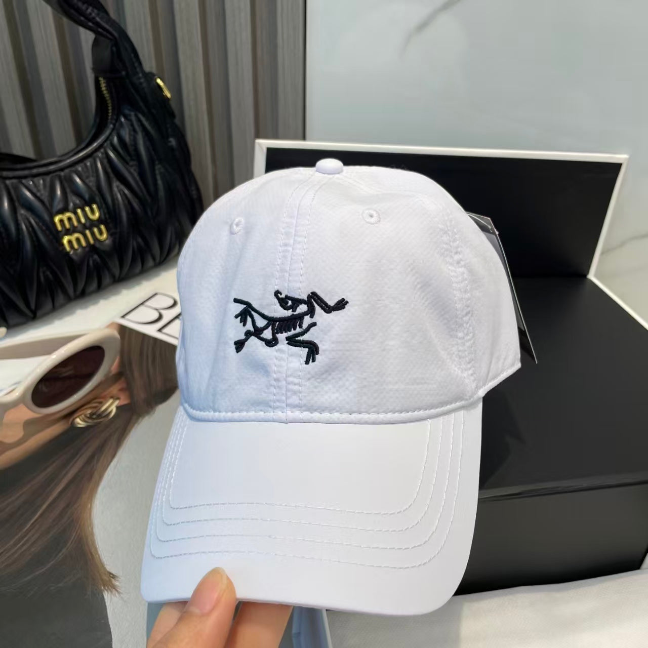 Embroidered baseball cap