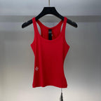 Sanskrit Embroidered Ribbed Vest