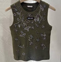 Limited Edition Hand-Beaded Patchwork Embroidered Vest