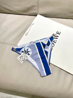 New Split Printed Swimsuit