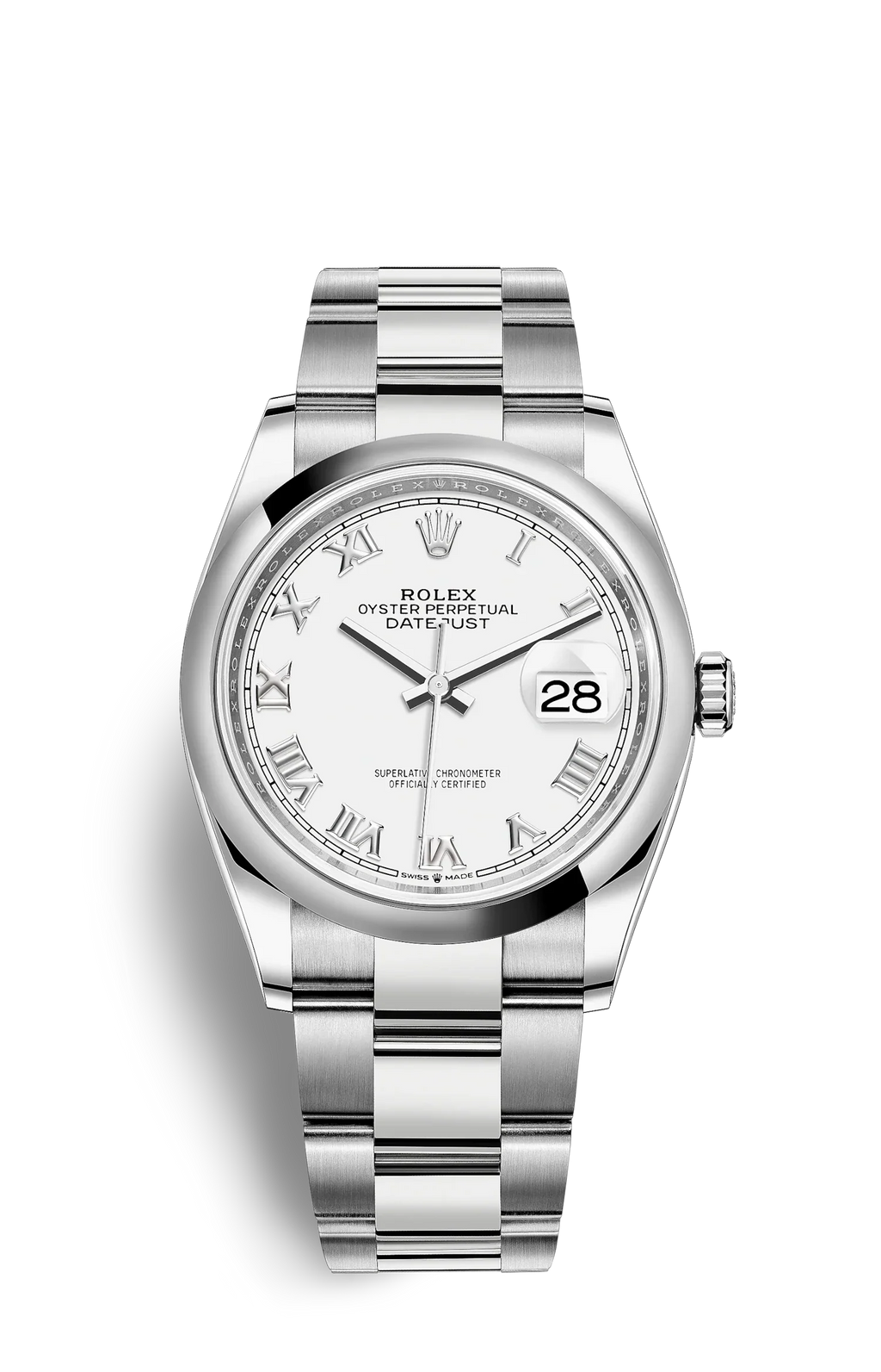 DATE-Steel- Automatic-36mm Watch