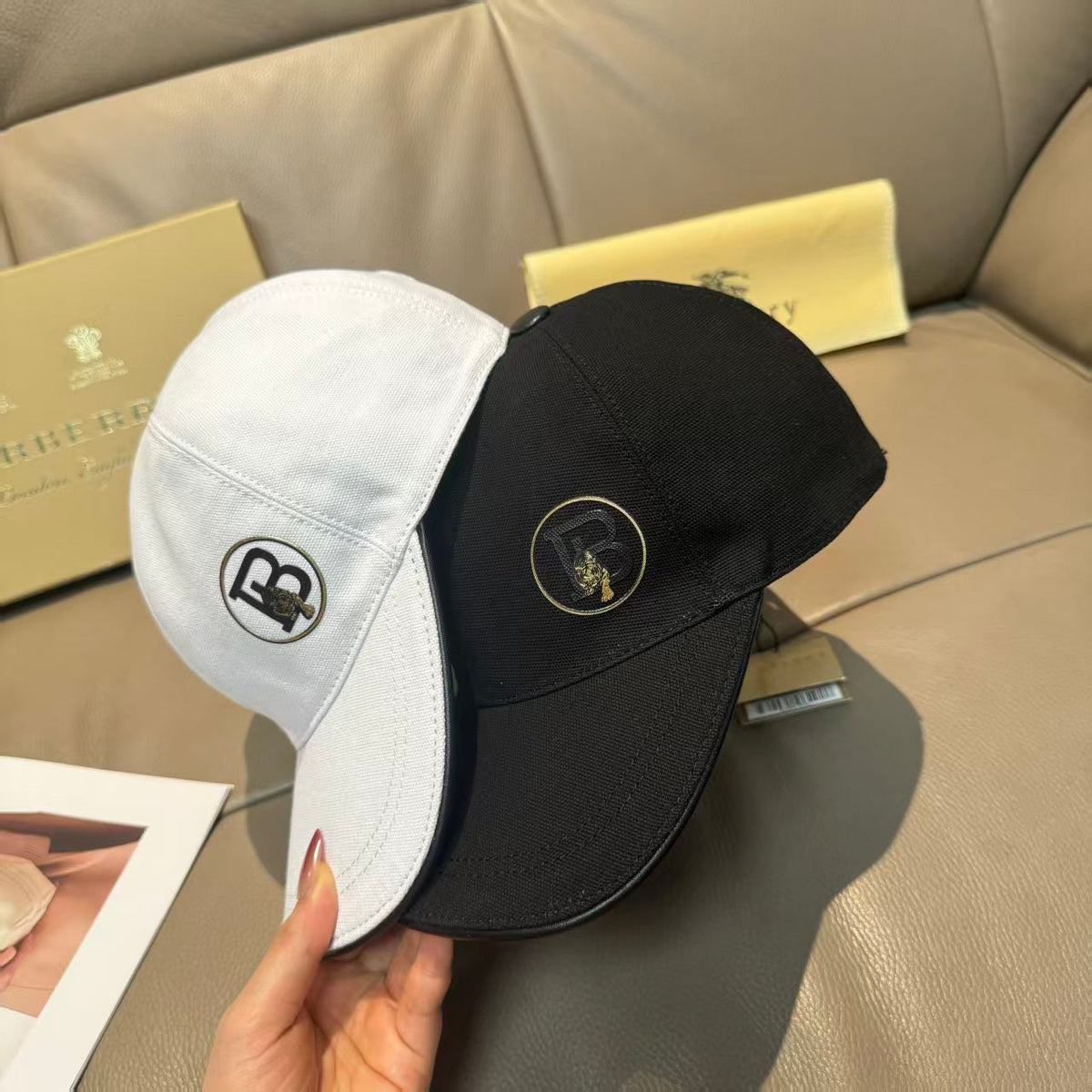 Tiger offset printing baseball cap