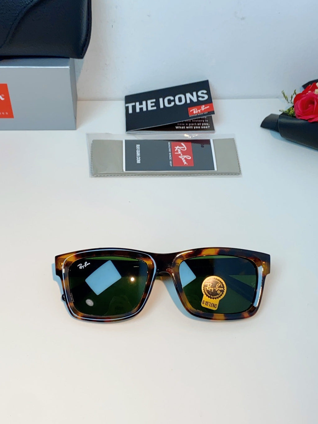High quality tempered glass sunglasses for men