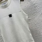 Fashionable Semi-Sheer Slim Fit Vest