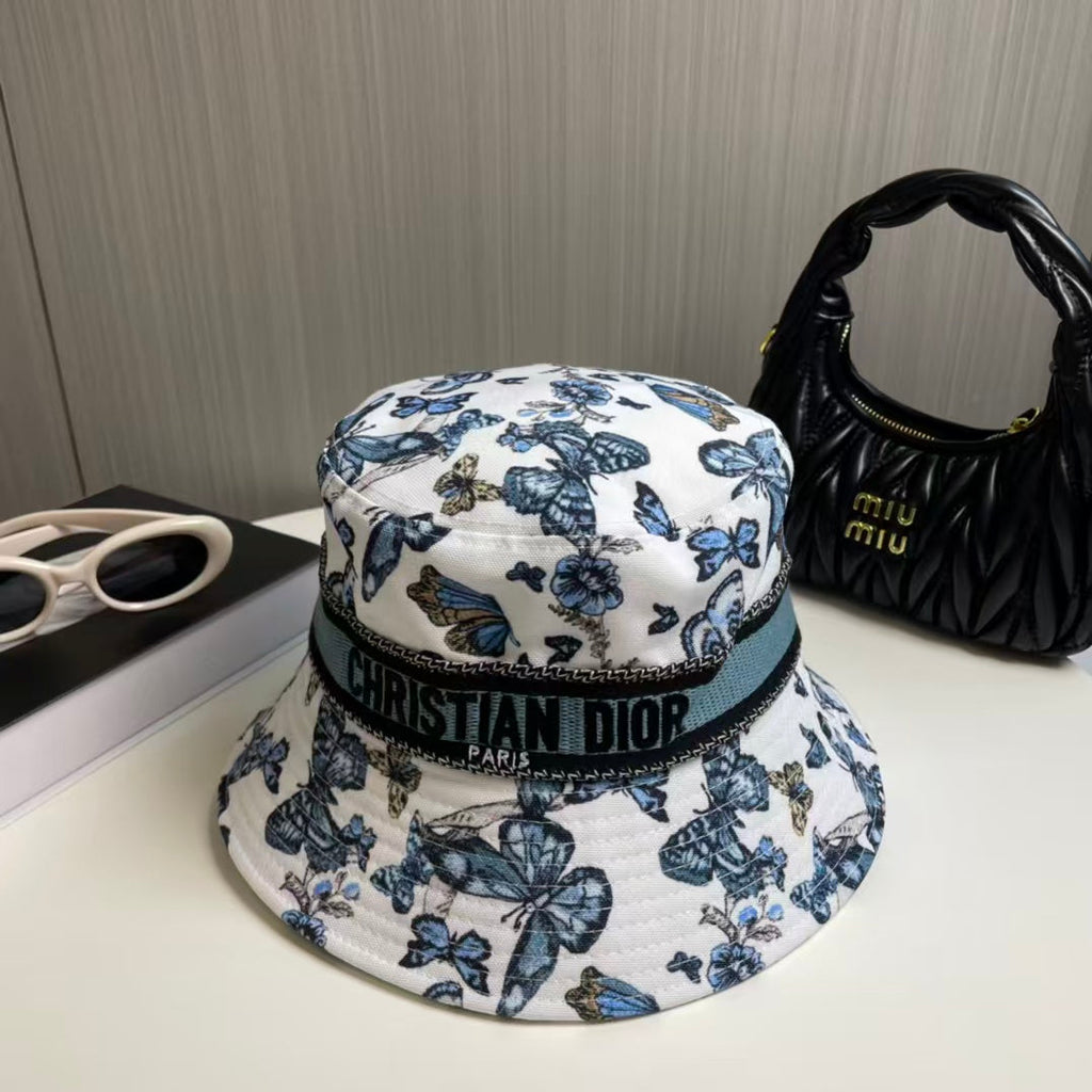 Flower fisherman hat