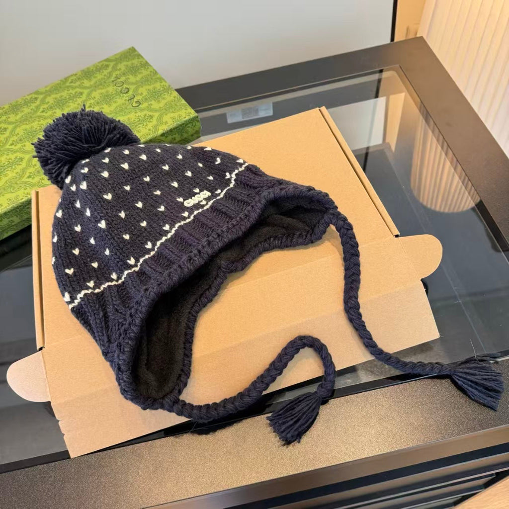 Explosive Knitted Ear Protection Hat