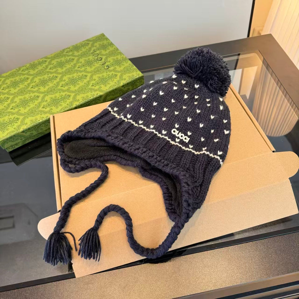 Explosive Knitted Ear Protection Hat
