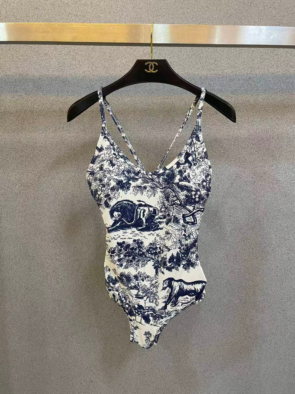 New animal print swimsuit