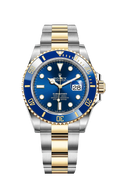 BLUE DIAL Watch - Silver Gold-Automatic-41mm
