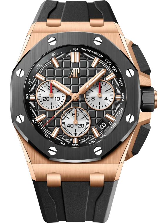 Chronograph - Ceramic Bezel - 904L Steel - Quartz- 43mm