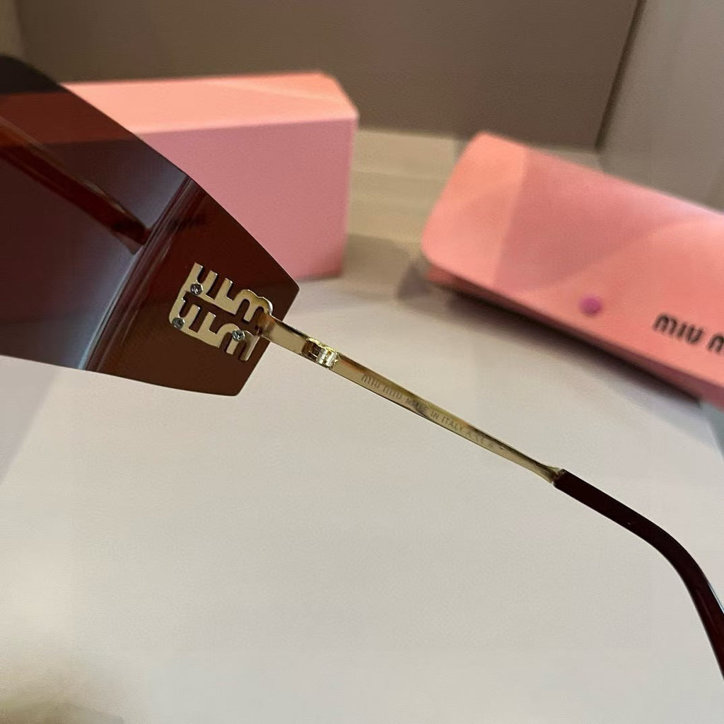 New frameless sunglasses