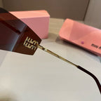 New frameless sunglasses