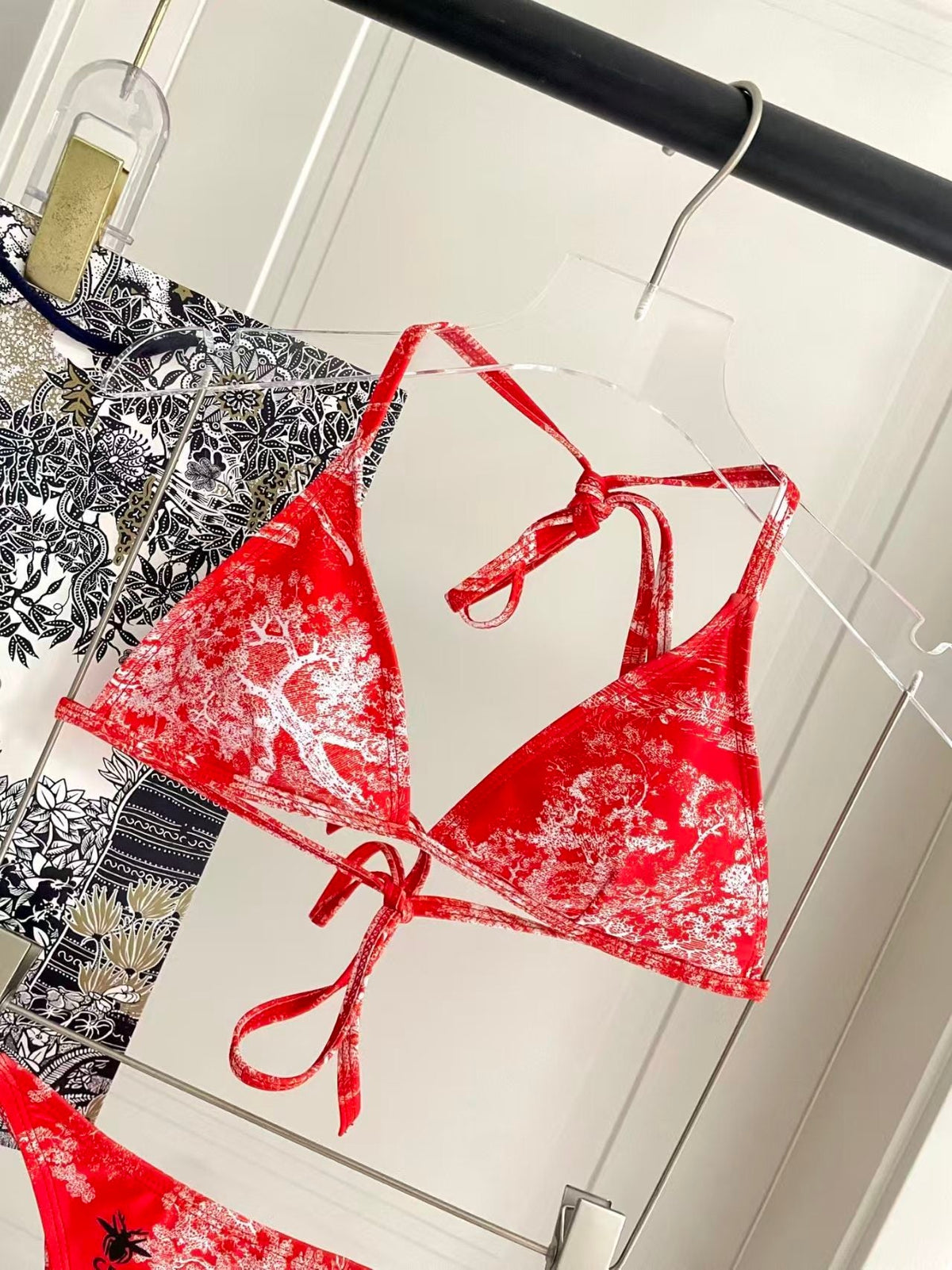 Hot selling animal print camisole swimsuit