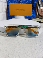 New Korean style personalized wide edge thick frame sunglasses