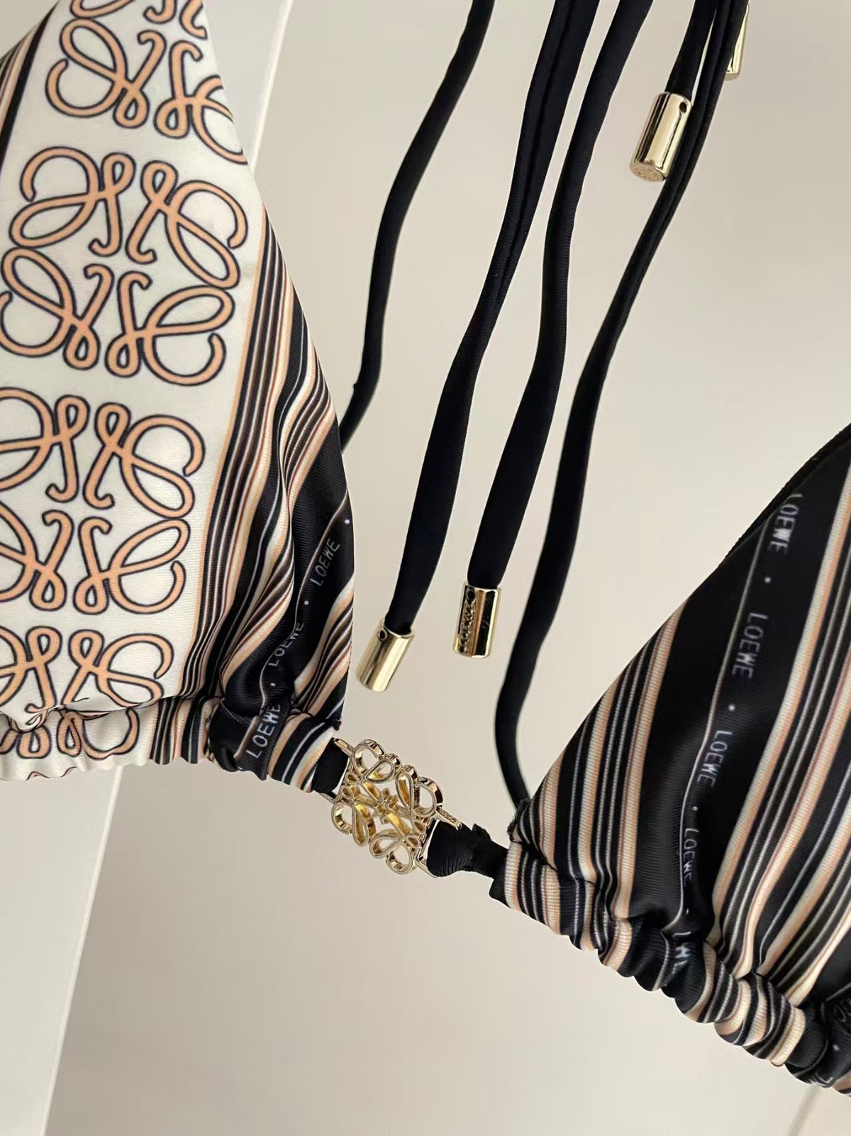 New striped swimsuit