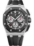 Chronograph-Black OFFs - Black Rubber - Quartz - 43mm