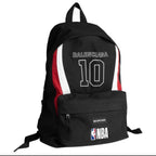 Co branded embroidered logo backpack