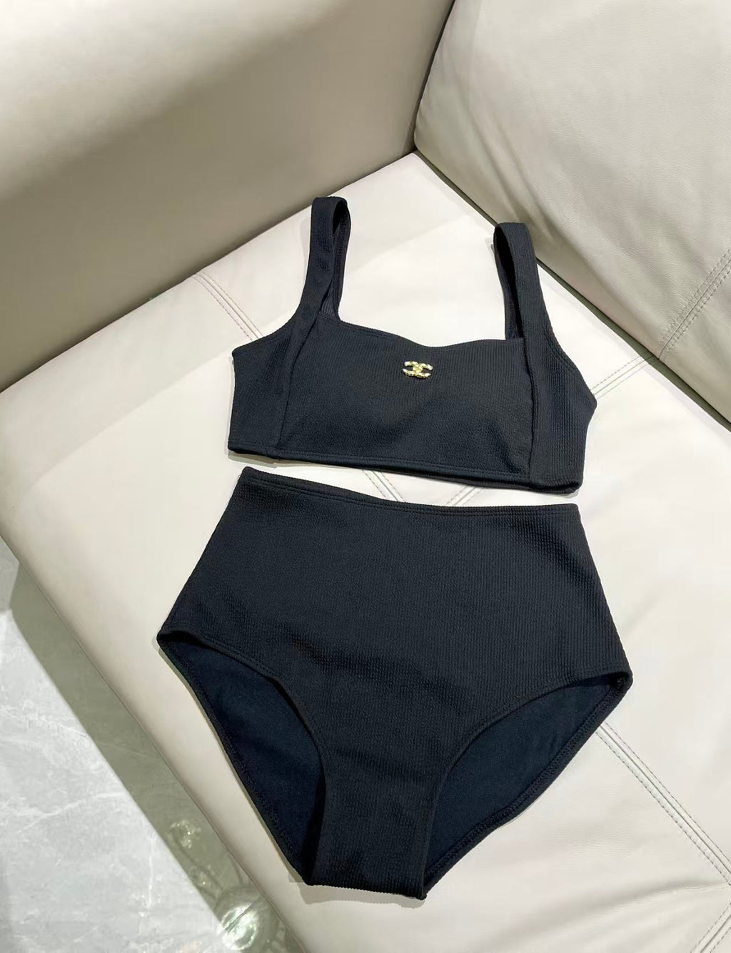 New split swimsuit