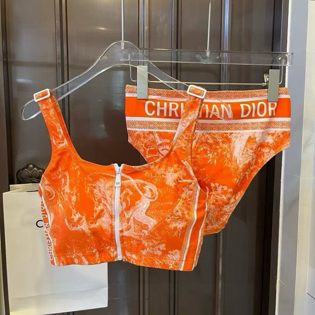 Hot selling sports split swimsuit