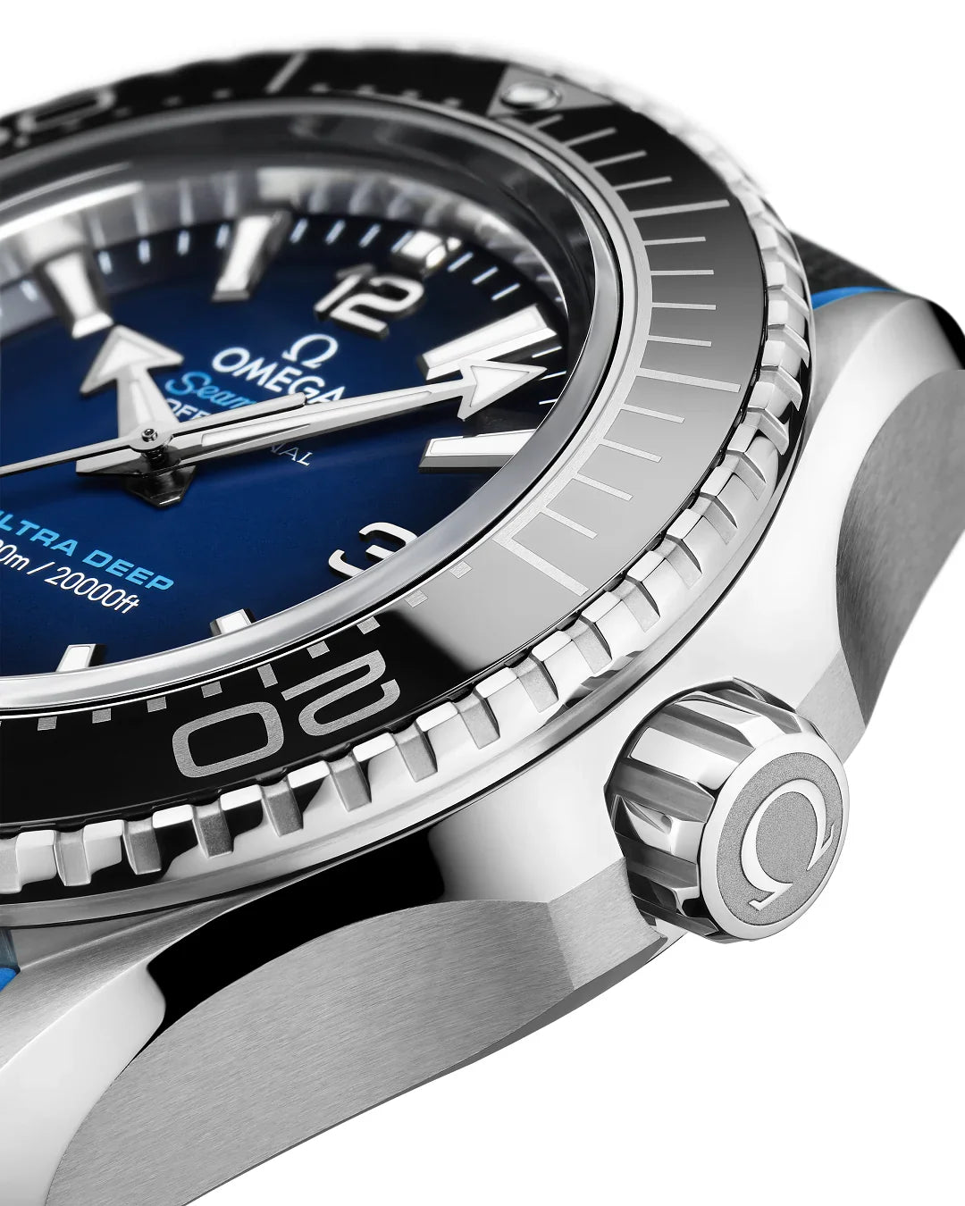 L Size- Blue White - Blue Rubber - Automatic - 45mm