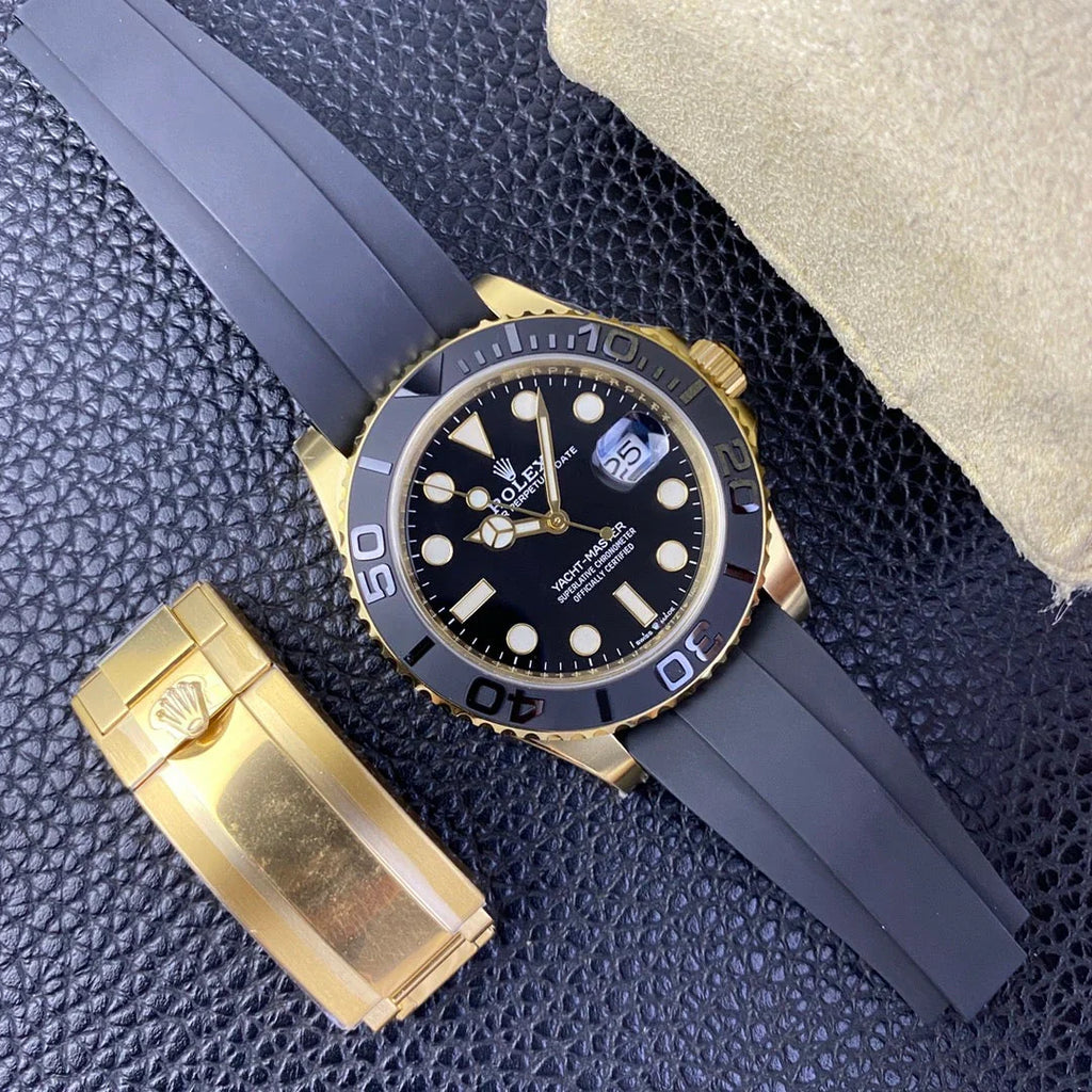 C-Factory -Black Yellow- Black Rubber- Automatic - 40mm