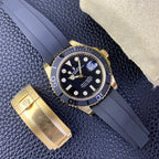 C-Factory -Black Yellow- Black Rubber- Automatic - 40mm
