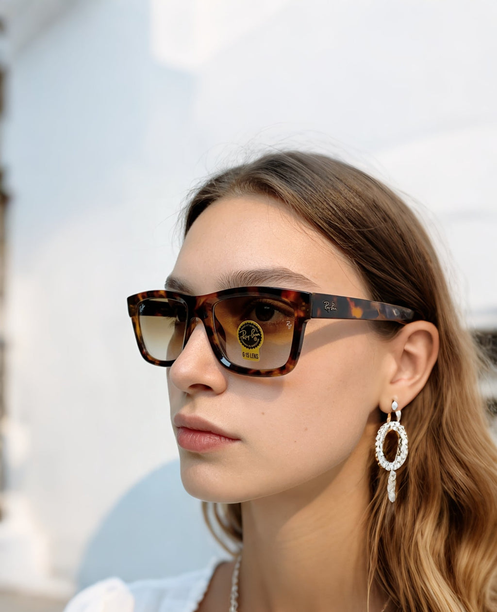 High quality tempered glass sunglasses for men