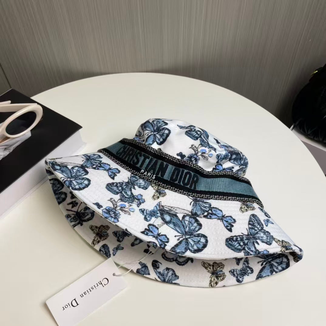 Flower fisherman hat