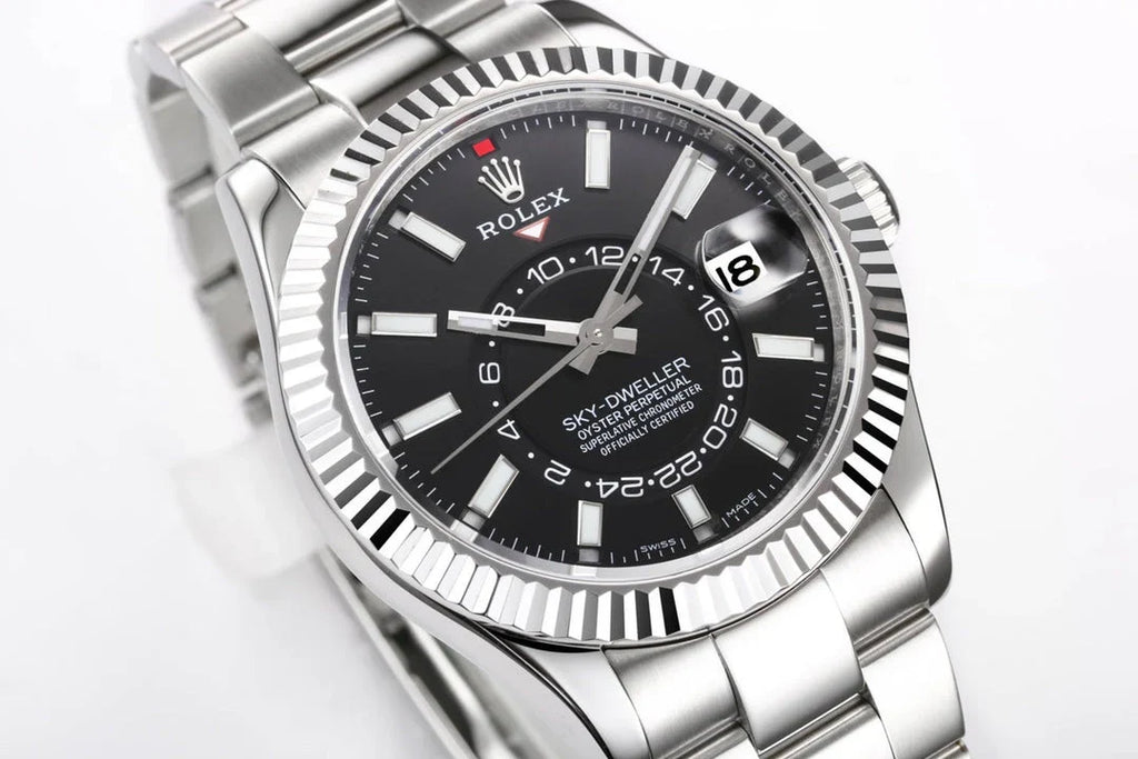 C-Factory -Black Silver - White 904L Steel - Automatic - 42mm