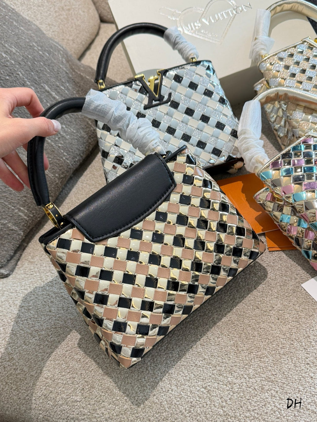 Early Spring Series Woven Handbag