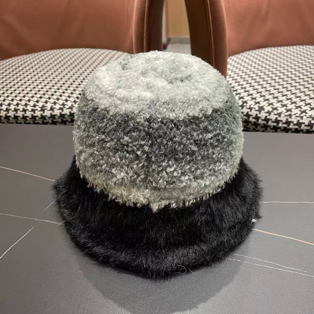 New Rainbow Knitted Basin Hat