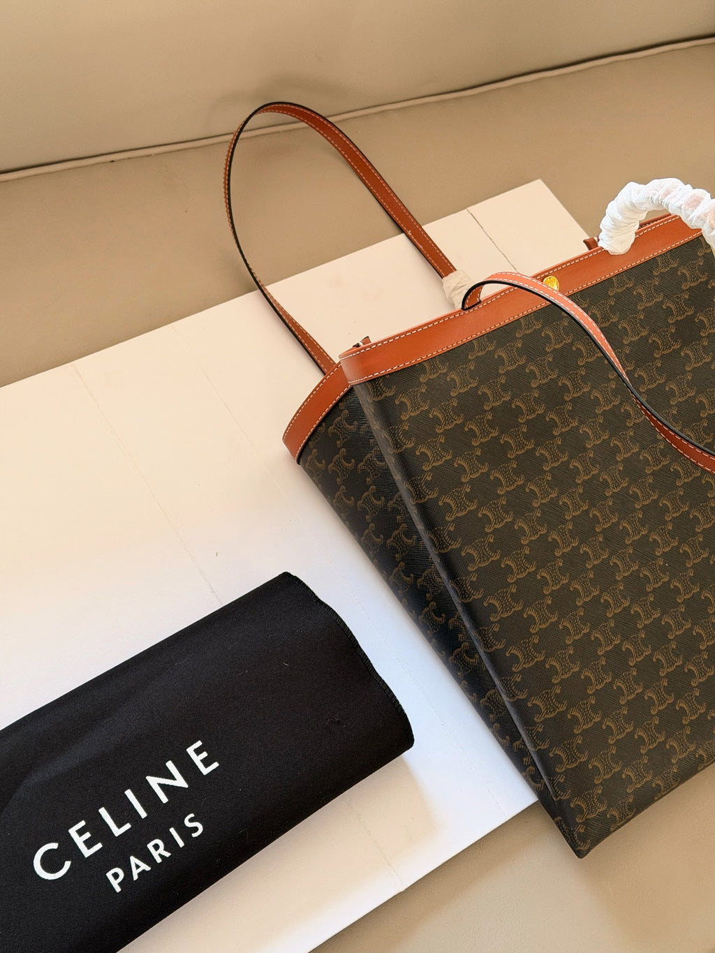 Flat and Vertical Tote Tote Bag